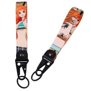 Breloc Lanyard Anime, One Piece, Monkey D. Luffy, Roronoa Zoro, Nami, Nico Robin, Portgas D. Ace, Tony Tony Chopper