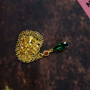 Lantisor cu Pandantiv, Studio Ghibli, Howl's Moving Castle, Verde, Otel Inoxidabil