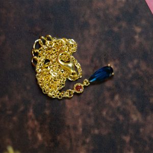 Lantisor cu Pandantiv, Studio Ghibli, Howl's Moving Castle, Albastru, Otel Inoxidabil