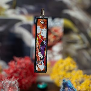 Breloc Bodat Anime, Demon Slayer, Tanjiro x Zenitsu, Verde, Material Textil