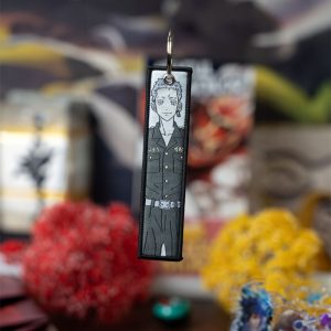 Breloc Bodat Anime, Tokyo Revengers, Mitsuya, Gri, Material Textil